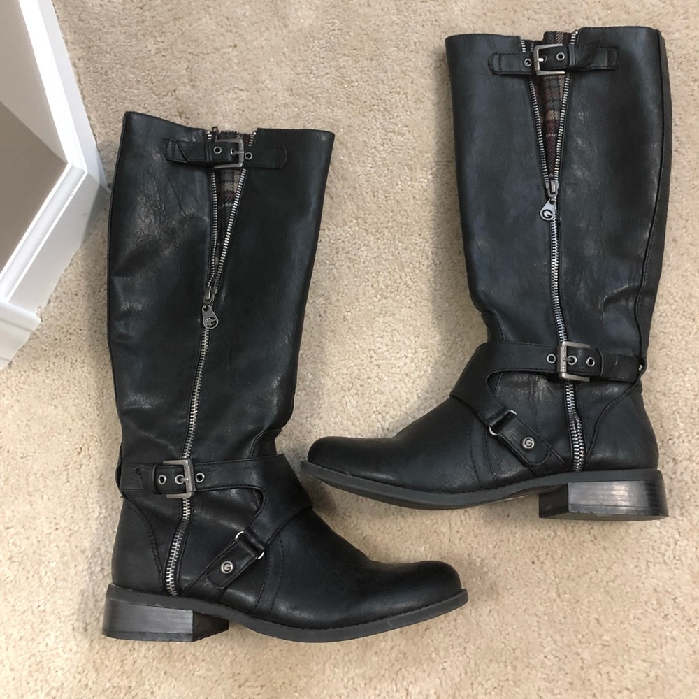 Guess leather boots!